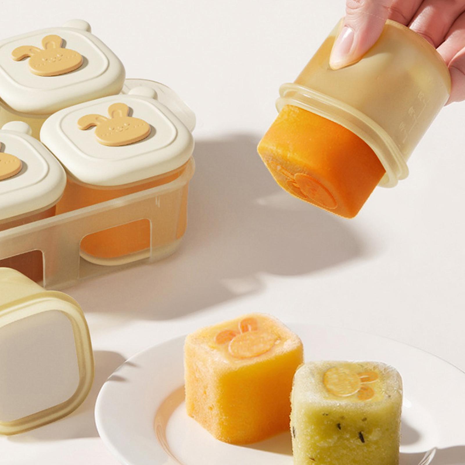 Baby Food Tray - 큐브형 이유식 냉동 트레이 어린이 요구르트