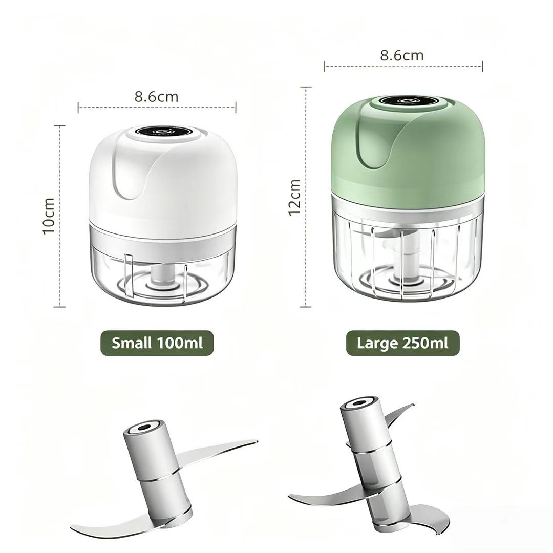 Baby Food Vegetables - 23W USB 충전식 전기 마늘 다지기