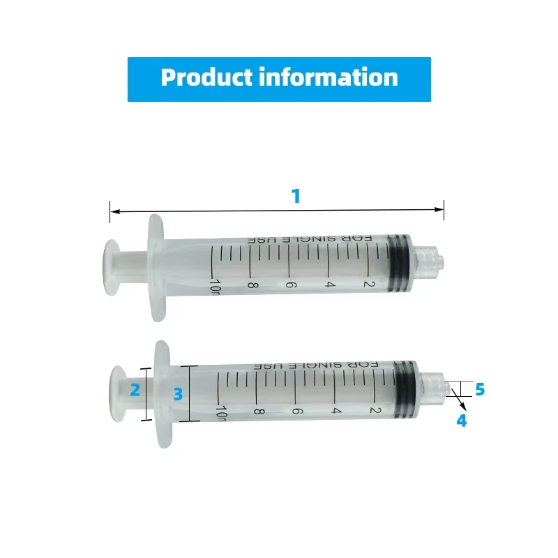 10ml 루어락 플라스틱 주사기(바늘 없음) 개별 포장 - Baby Food Allergy Rash 리뷰 및 가격
