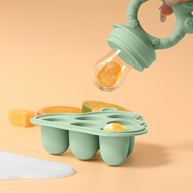 2pcs/1pc 뚜껑이있는 미니 베이비 과일 야채 냉동 - Baby Food Nan 리뷰 및 가격