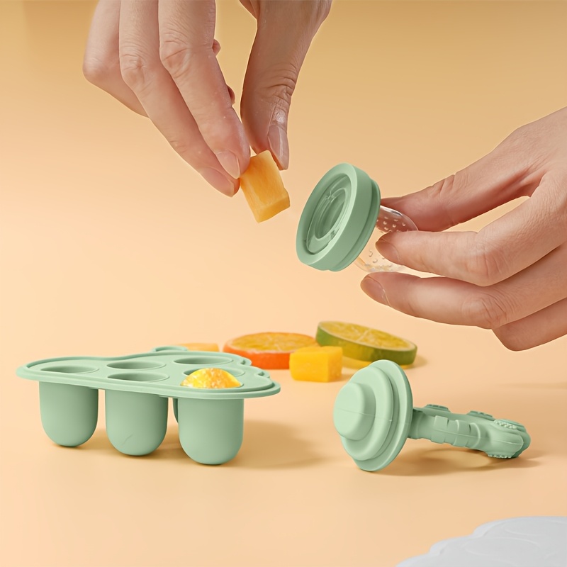 2pcs/1pc 뚜껑이있는 미니 베이비 과일 야채 냉동 - Baby Food Nan 리뷰 및 가격