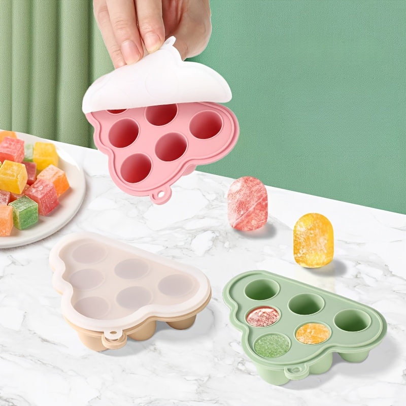 2pcs/1pc 뚜껑이있는 미니 베이비 과일 야채 냉동 - Baby Food Nan 리뷰 및 가격