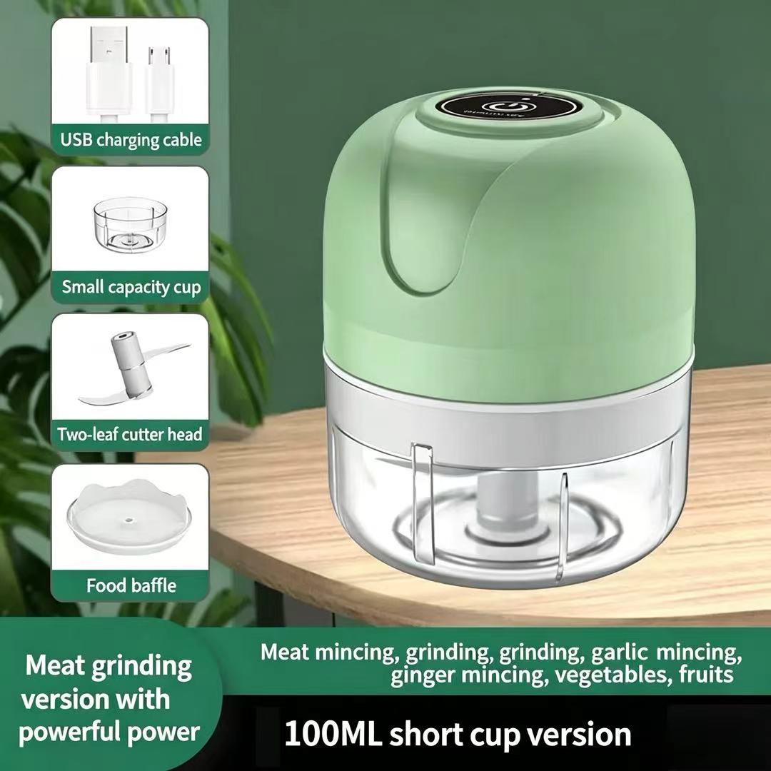 23W USB 충전식 전기 마늘 다지기 100ML/25 - Baby Food Vegetables 리뷰 및 가격