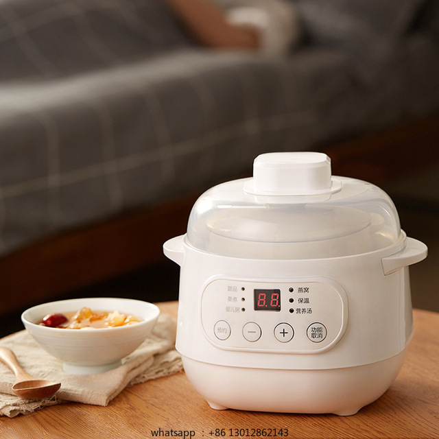 200W 전기 슬로우 쿠커 푸드 스티머 스튜 컵 멀티쿠 - Baby Food Steamer 리뷰 및 가격