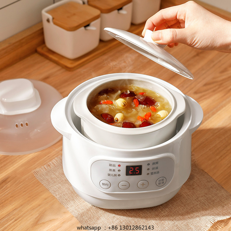 200W 전기 슬로우 쿠커 푸드 스티머 스튜 컵 멀티쿠 - Baby Food Steamer 리뷰 및 가격