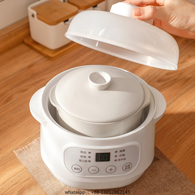 200W 전기 슬로우 쿠커 푸드 스티머 스튜 컵 멀티쿠 - Baby Food Steamer 리뷰 및 가격