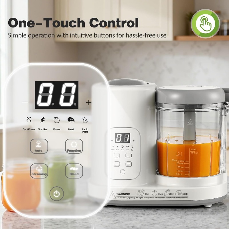 이유식 제조기 스티머 블렌더 4 in 1 자동 스팀 블 - Baby Food Steamer 리뷰 및 가격