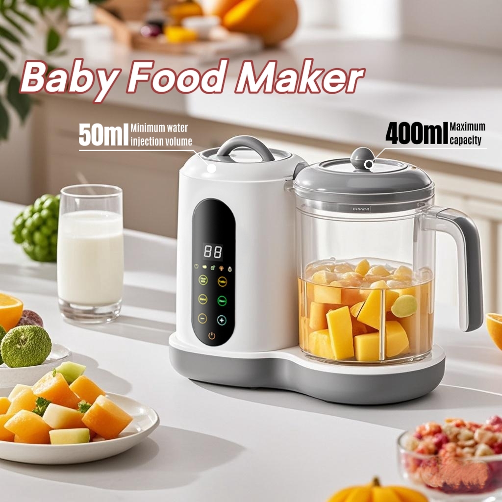 다기능 베이비 푸드 메이커 자동 베이비 푸드 프로세서  - Baby Food Steamer 리뷰 및 가격