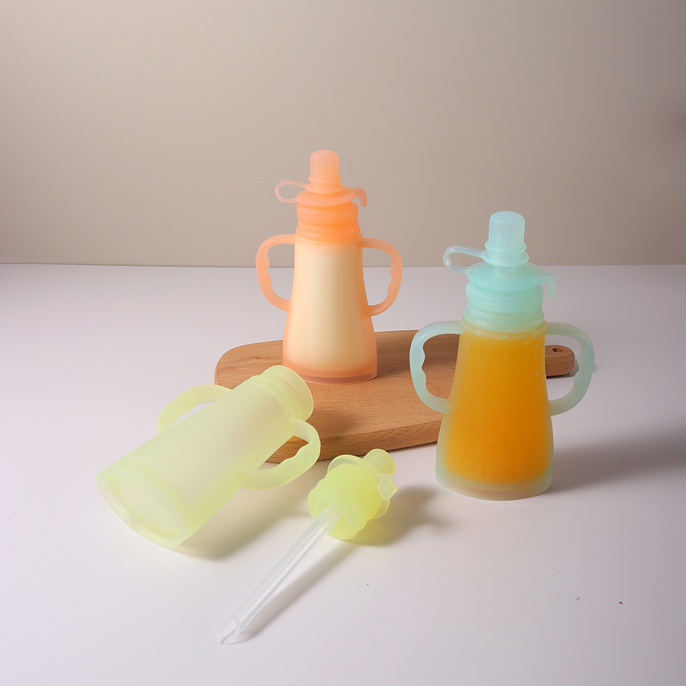 새로운 재사용 가능 실리콘 모유 저장팩, 누수 방지 흡 - Baby Food Nan 리뷰 및 가격