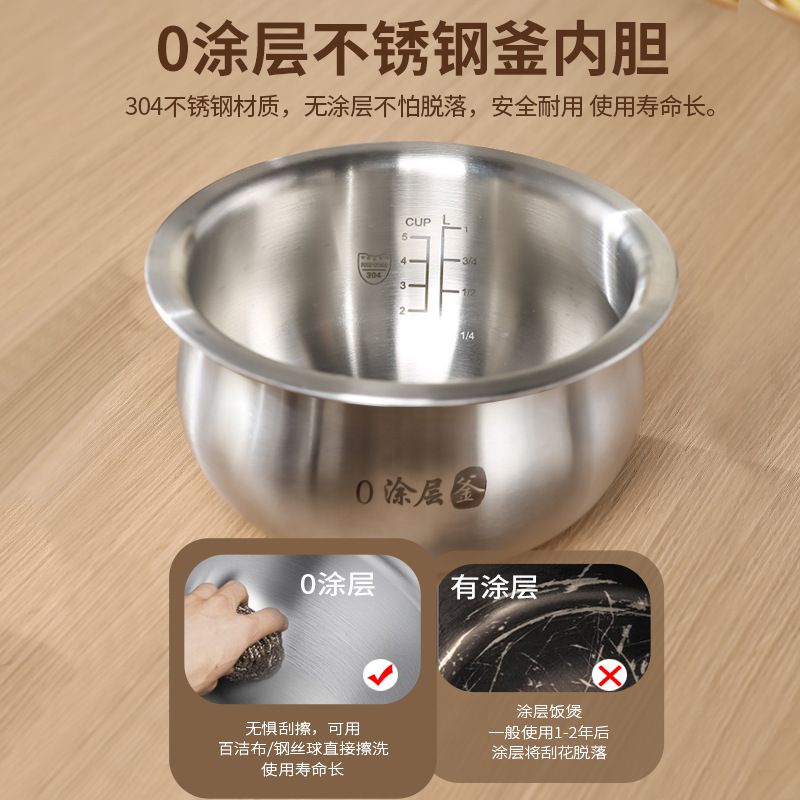 스마트 저당 전기밥솥, 음식 보온 기능이 있는 휴대용  - Baby Food Steamer 리뷰 및 가격