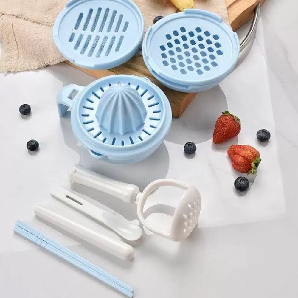 단색 아기 음식 분쇄기 수제 사용이 간편한 과일 퓨레  - Baby Food Grater 리뷰 및 가격