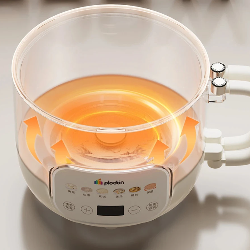 1.6L 전기 요리 냄비 멀티쿠커 미니 핫팟 접이식 손 - Baby Food Steamer 리뷰 및 가격