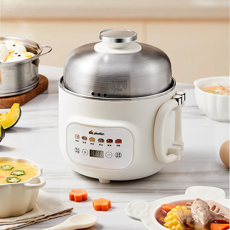 1.6L 전기 요리 냄비 멀티쿠커 미니 핫팟 접이식 손 - Baby Food Steamer 리뷰 및 가격