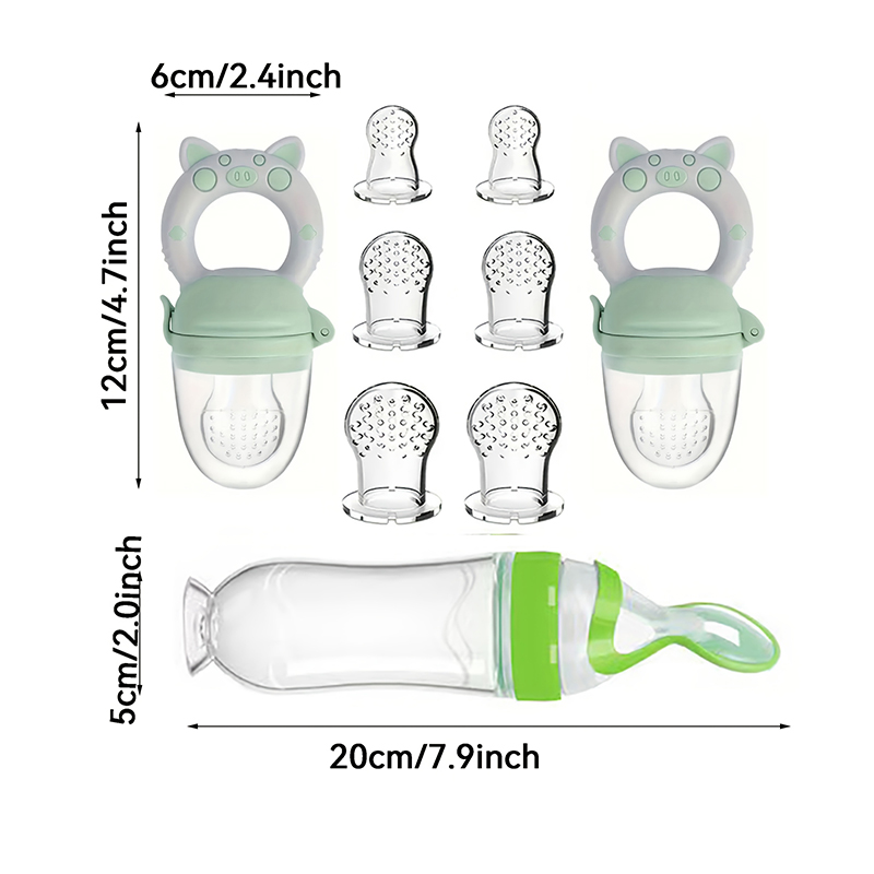9pcs 먹이 칼: 쌀 시리얼용 스푼 및 흡입 컵이 있 - Baby Food Vegetables 리뷰 및 가격